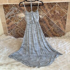 Women’s Mossimo Rayon Halter Ruffle High Low Dress Size Small